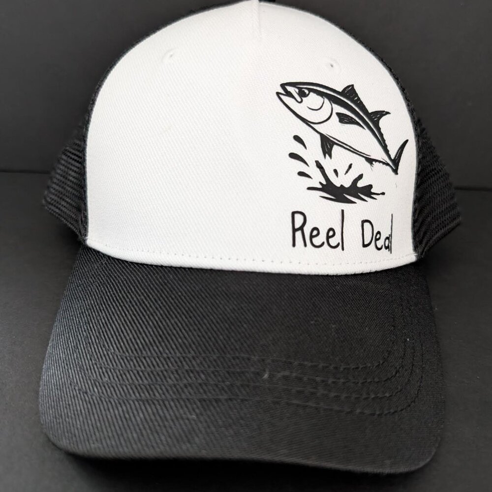 "REEL DEAL" FISHERMAN'S TRUCKER HAT